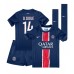 Maillot de foot Paris Saint-Germain Desire Doue #14 Domicile vêtements enfant 2024-25 Manches Courtes (+ pantalon court)